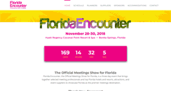 Desktop Screenshot of floridaencounter.com